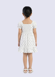 Heart print dress