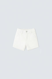 White Twill Short